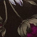 Black Bloomy Floral