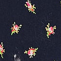 Noir Navy Ditsy Floral Print