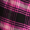 Black And Pink Fire Plaid