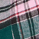 Pink Lollipop & Dark Garden Plaid