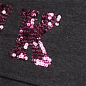 Charcoal Heather Bling