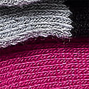 Black & Heather Grey/ Pink Fire & Vs White