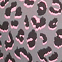 Twilight Grey With Pink Leopard