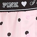 Pink With Black Dot Print