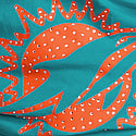 Dolphins- Teal Wave
