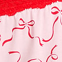 Coconut Pink Bow Print
