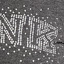 Charcoal Heather Grey Bling