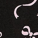 Black Bow Print