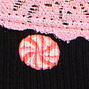 Black Bow Print