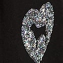 Pure Black Sequins