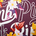 Luscious Plum All Over Floral Logo