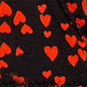 Black Mini Hearts