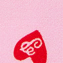 Pink Bubble Heart Dot Print