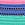 Multicolored Andy Bikini Top