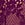 Purple Satin Bow Crotchless V-String Panty