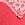 Red Cotton Lace-Trim Itsy V-String Panty