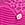 Pink Cotton Shadow Stripe Itsy V-String Panty